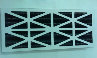 ActiFelt Carbon Filter with MERV 8 Rating - 12"24"x2"